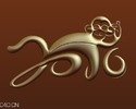 2016年字体 2016文字设计 2016猴年LOGO 201