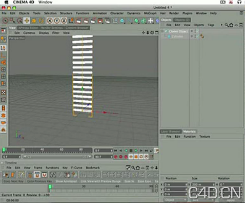 灰猩猩的C4D教程 04 Create a DNA Strand in Cinema 4D - C4D之家 - Snip20120813_7.png