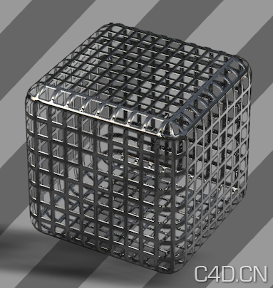 C4D方形金属网格材质 Square grids 0006 - C4D之家 - Snip20121023_22.png