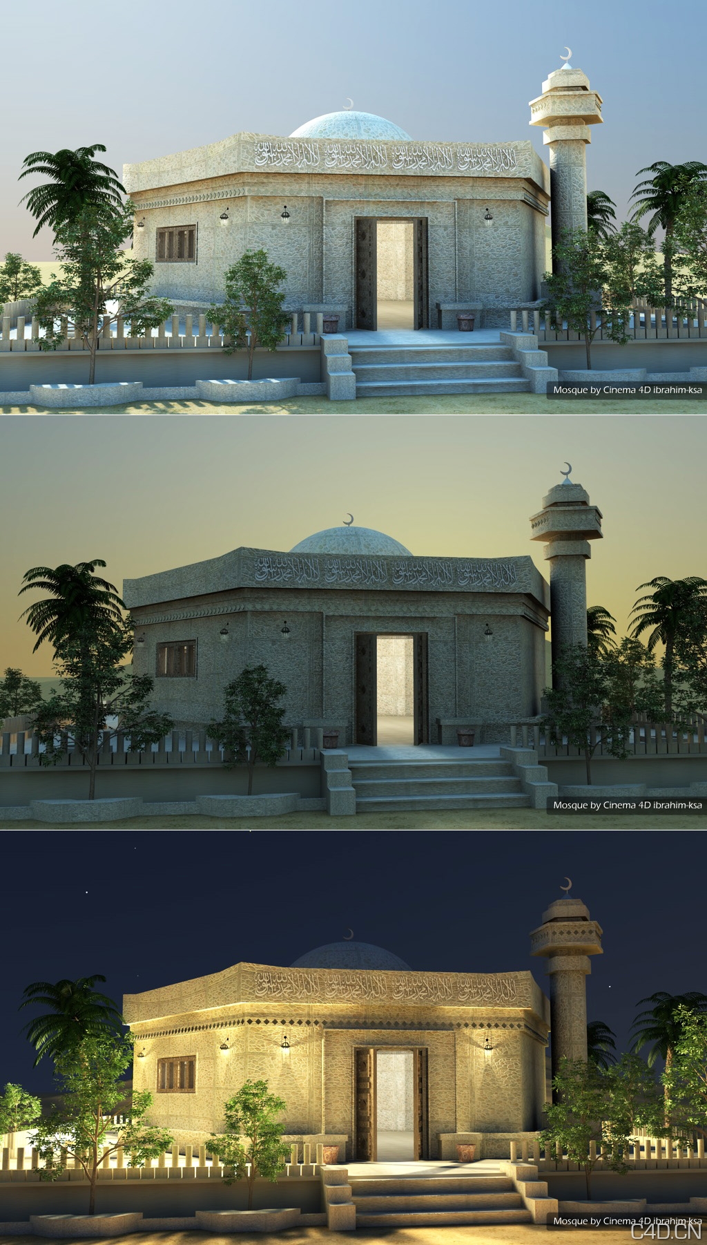 C4D欧式建筑作品 mosque by cinema 4D - C4D之家 - mosque_by_cinema_4D_by_ibrahim_ksa.jpg