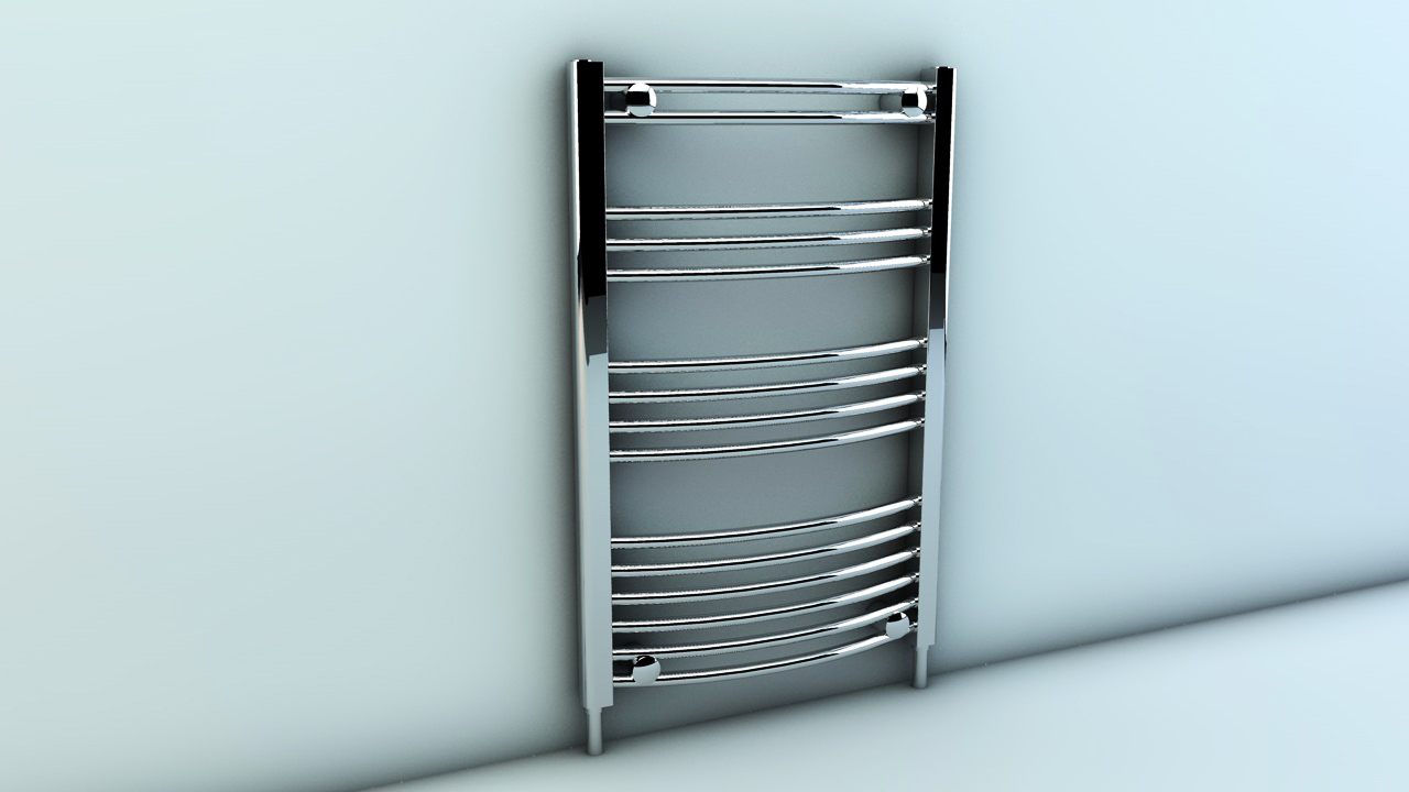 散热器3D模型 Radiator chrome - C4D之家 - Radiator.jpg