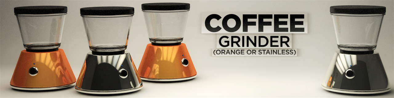 Cinema 4d家用厨房模型包预设 The Pixel Lab – Kitchen Pack - C4D之家 - Coffee-Grinder.jpg