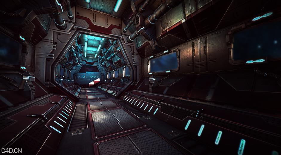 marmoset作品第三辑 - C4D之家 - lim_corridor.jpg