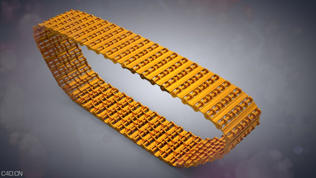 C4D链条生成插件 C4DZone Chain Generator 1.0 R13-R16 - C4D之家 - catena3.jpg