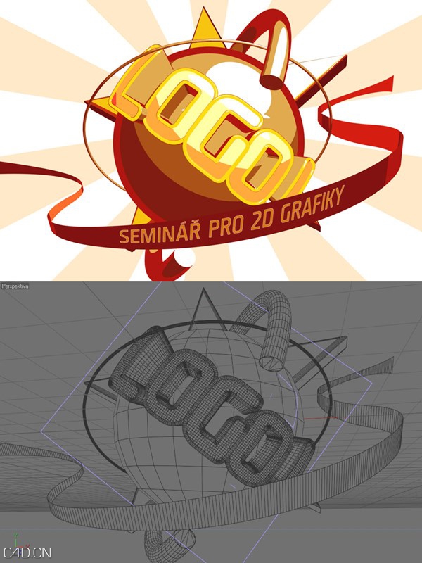 C4D立体LOGO渲染作品效果 - C4D之家 - seminar11.jpg