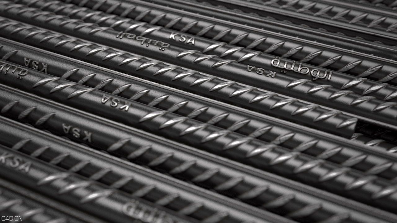 建筑材料-钢筋棍C4D渲染作品 Steel rod - C4D之家 - barsata11.jpg