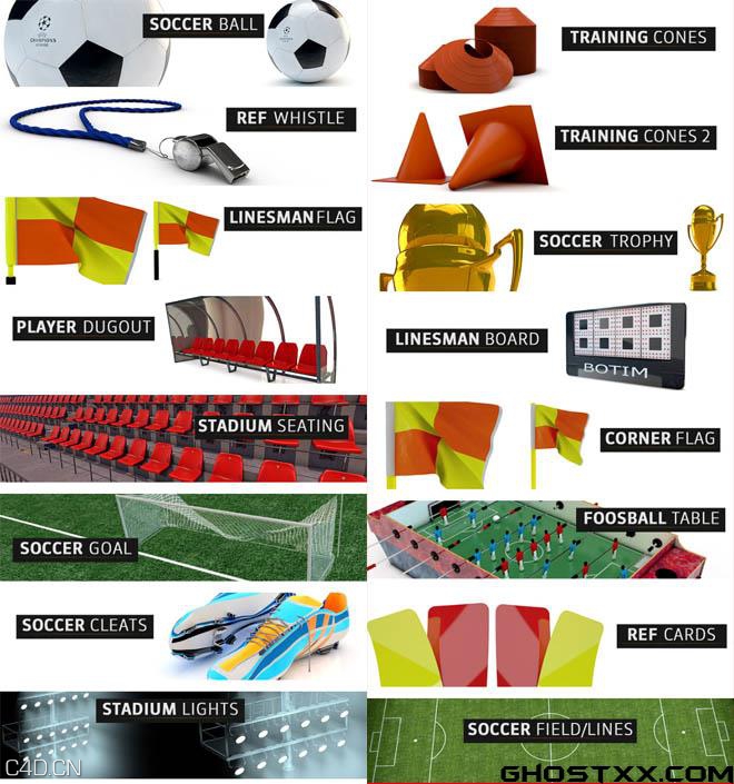 世界杯足球场设施相关3D模型合辑The Pixel Lab 3D Soccer Pack - C4D之家 - high_140508110838.jpg