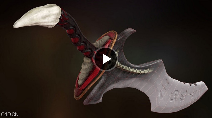C4D/ZBrush制作游戏武器教程 Digital Tutors – Creating Game Weapons - C4D之家 - cinema4d_ 2015-04-11 21.30.12.jpg