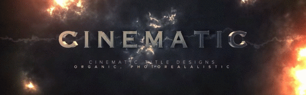 C4D与AE制作电影片头教程 Cinematic Titles - C4D之家 - Cinematic-Titles-Design-in-After-Effects.gif