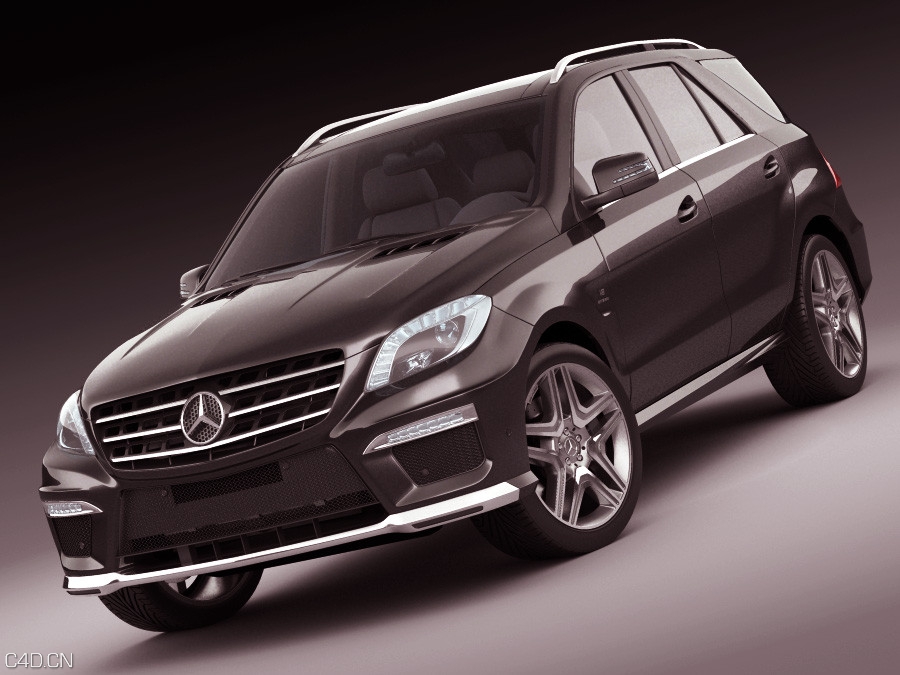 奔驰越野车3D模型 Mercedes ML63 AMG - C4D之家 - ElCgueQkNO.jpg