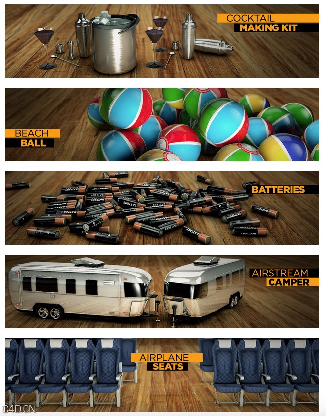 C4D旅行模型合集 The Pixel Lab – 3D Travel Pack - C4D之家 - cinema4d_ 2015-11-18 21.43.48.jpg