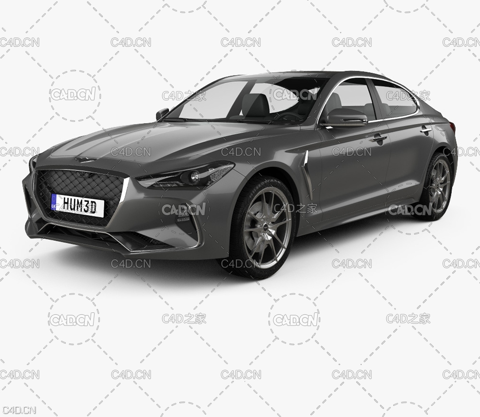 捷恩斯G70轿车 Hum3D - Genesis G70 2018 - C4D之家 - Genesis_G70_2018_1000_0001.jpg