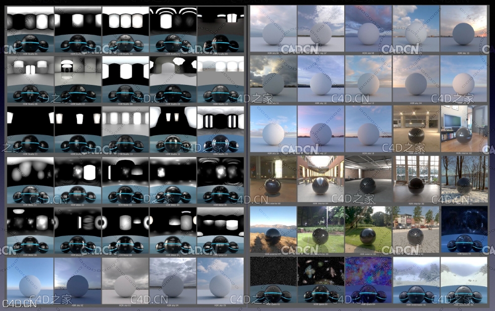 阿诺德C4D场景案例工程 HDRI素材 灯光环境 Arnold Light Suite C4D - C4D之家 - ALS_Install-5.jpg