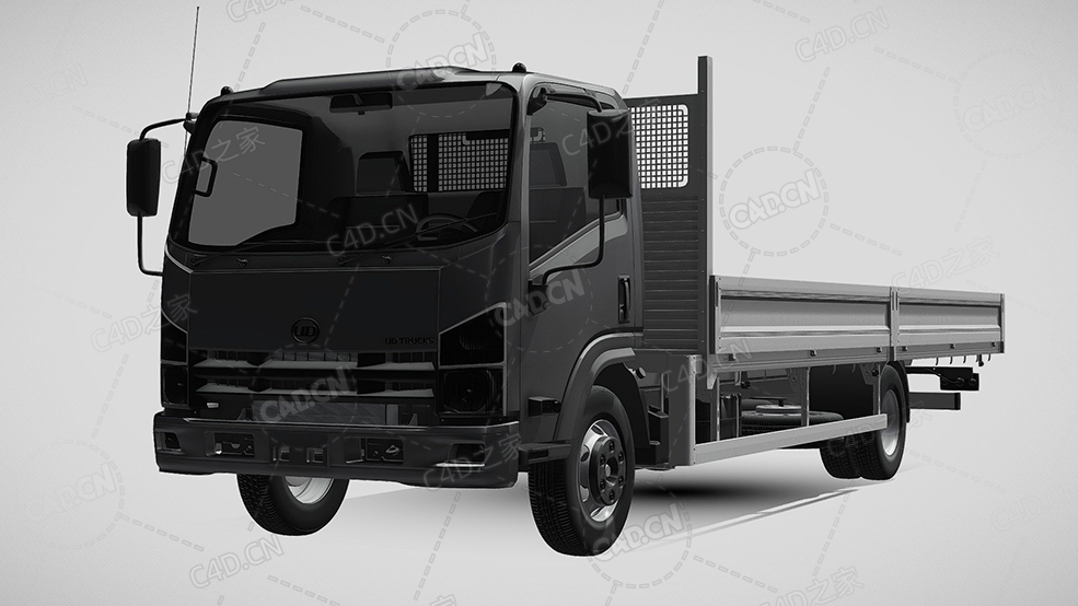日产柴神鹰ud-condor卡车货车运输车辆汽车2021款C4D汽车模型下载 - C4D之家 - 861.jpg