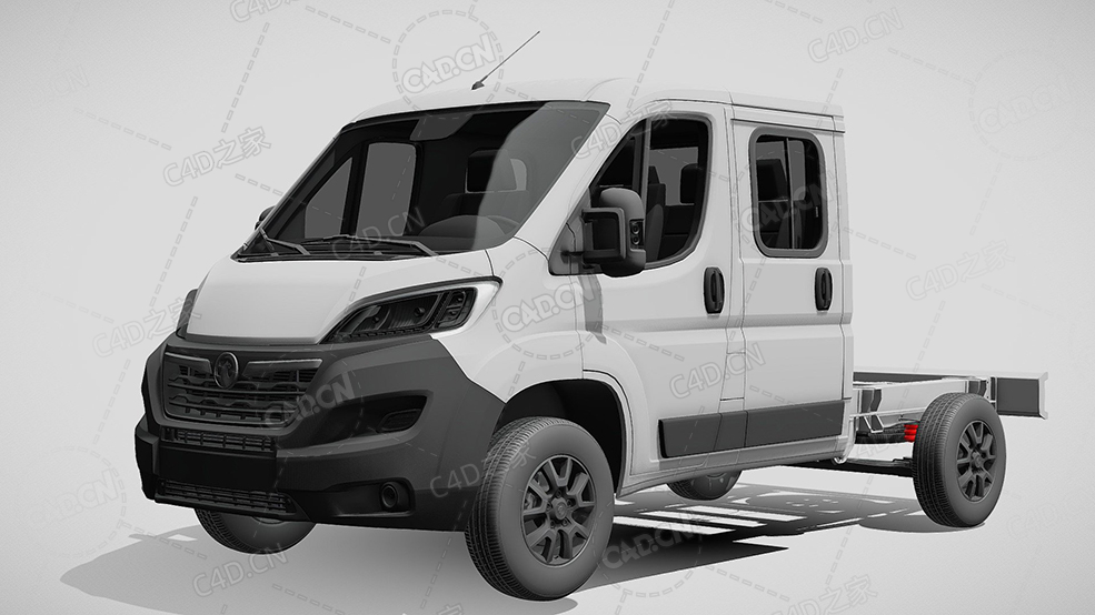 沃克斯豪尔movano板车卡车货车运输车辆汽车2022款C4D汽车模型下载 - C4D之家 - 886.jpg
