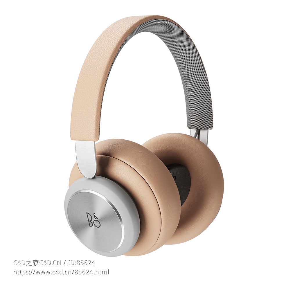 Bang & Olufsen H4第二代无线耳机3D模型素材下载Beoplay H4 2nd Gen Headphones by Ba - C4D之家 - 0450.jpg