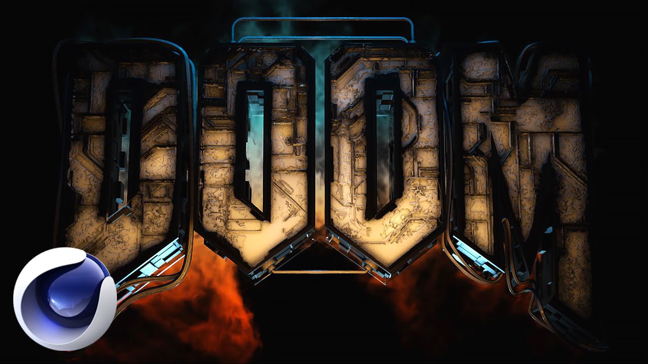 C4D科幻电影标题文字动画工程《Doom》 - C4D之家 - maxresdefault.jpg