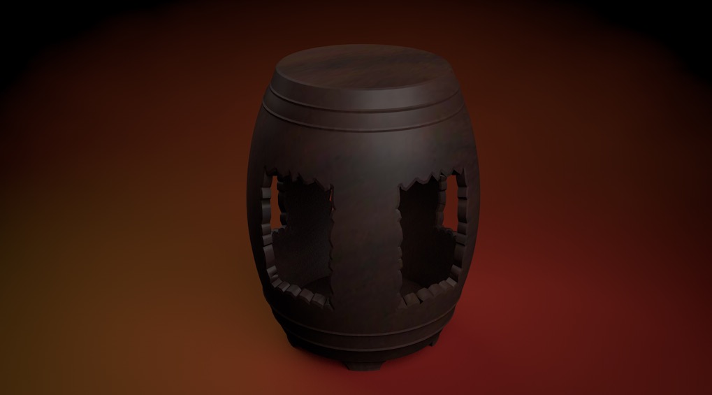 中式仿古家具：西洋花坐墩C4D模型 - C4D之家 - cinema4d_ 2016-08-15 20.18.20.jpg