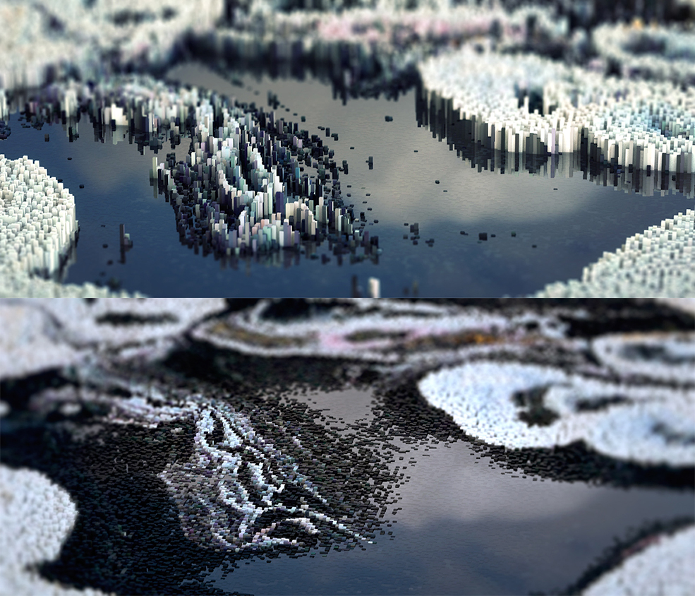C4D像素世界场景工程文件 Cinema 4d Scene - C4D之家 - f2f6c923522235.5632462b60711.jpg