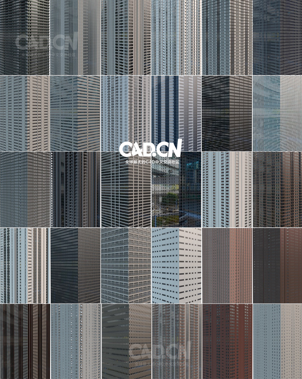C4D城市建筑楼房模型预设 The Pixel Lab – Cinema 4D Building Kit - C4D之家 - 屏幕快照-2018-06-03-10.46.49.jpg