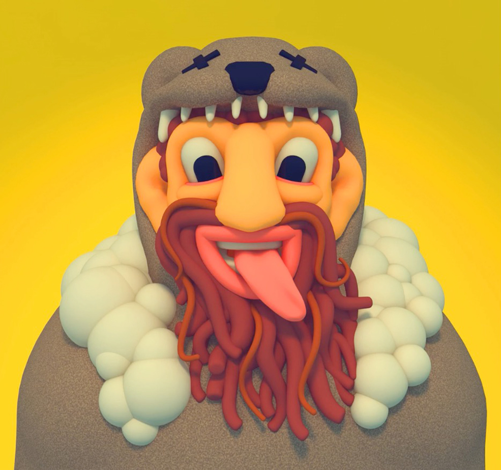 C4D制作一个卡通胡须老人教程 Sculpt a Bearded Mountain Man Character in C4d - C4D之家 - 屏幕快照-2018-11-15-20.54.07.jpg