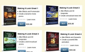 AE/C4D教程 MotionWorks – Making It Look Great 1-10全集
