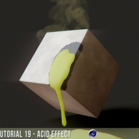 X-Particles模拟硫酸流体 BW Design Tutorial 19 – Acid Effect（含工程）