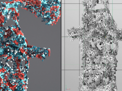 C4D X-Particles 粒子三维文字动画教程Animated 3D Lettering with X-Particles