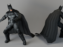 蝙蝠侠C4D模型 Batman
