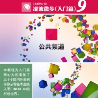 C4D栏包工程文件《凌波微步》
