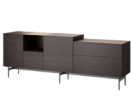 大道17L柜子MD House品牌储物柜3D模型素材下载Avenue Cabinet 17 L by MD House