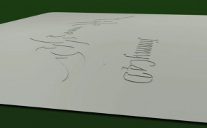 C4D剪纸效果视频教程 PaperCut