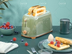 c4d面包机写实场景教程 oc渲染材质电商产品（含模型工具）