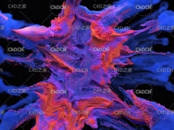 C4D+X-particles粒子制作倒J时动画（含工程文件）二