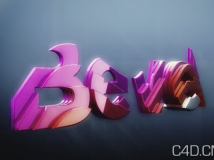How to make a Cascading Text Animation With C4D and AE part2