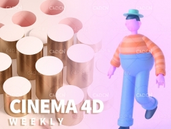 C4D运动图形MG动画技巧教程Lynda Cinema 4D Weekly 2020.7.29更新 含英文字幕