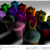 C4D材质球：C4D Material Set 7