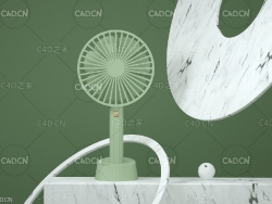 手持小风扇电商场景C4D OCTANE工程