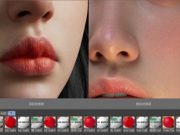 C4D OCTANE渲染器人体皮肤材质球