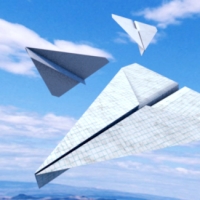 纸飞机3D模型 Cinema 4D Model: Paper Airplane