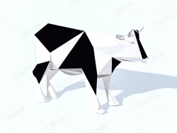 低面多边形奶牛 Cow