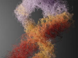 Cinema 4D 场景节点高速Plexus点线网络3D模型Redshift渲染高效性能可自定义参数