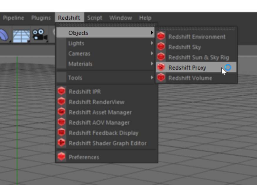 C4D周练作业-Intro to Proxies 代理介绍—RS对象标签—Redshift红移中文帮助文档手册-C4D之家 WWW.C4D.CN