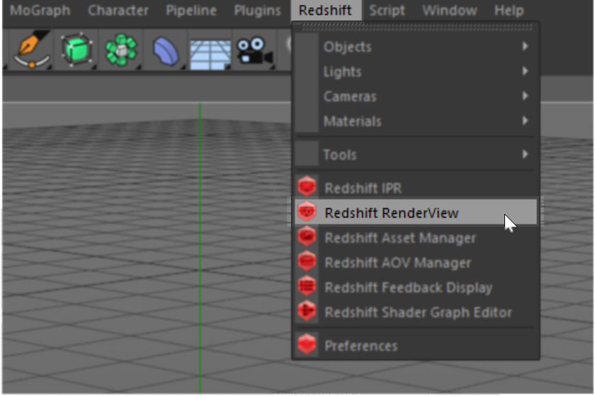 C4D周练作业-Render View RS实时渲染窗口—RS实时渲染—Redshift红移中文帮助文档手册-C4D之家 WWW.C4D.CN