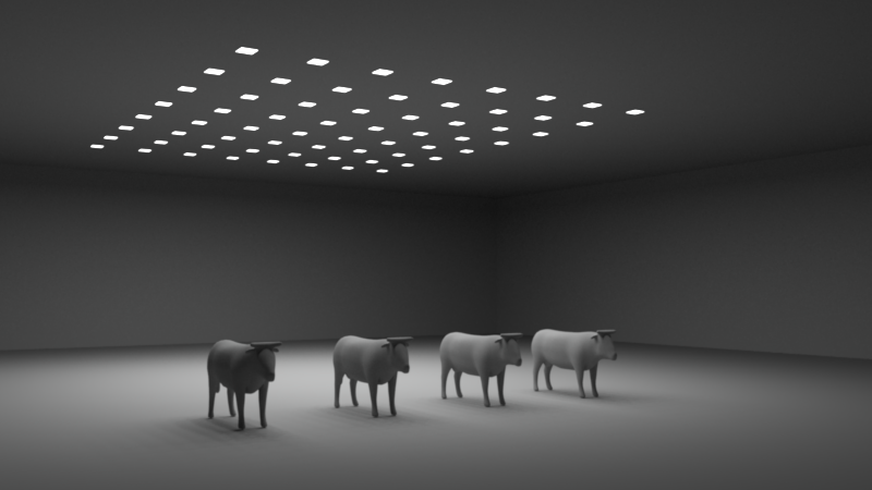 C4D周练作业-Mesh Lights RS网格灯—RS灯光内容—Redshift红移中文帮助文档手册-C4D之家 WWW.C4D.CN